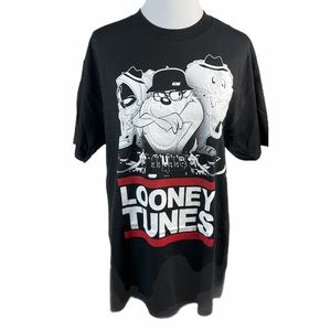Warner Bros. Looney Tunes Marvin the Martian, Taz and Gossamer T-Shirt, Black